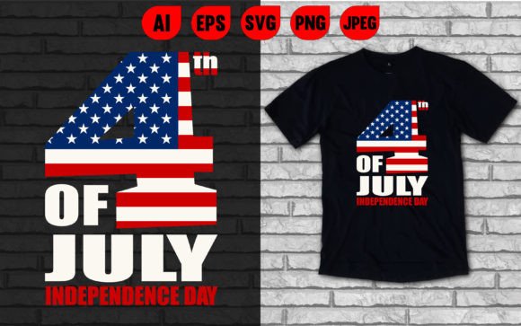 Download 4th of July Independence Day T Shirt - July Collection