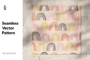 Download Bohemian Rainbows Seamless Pattern - Rainbow Collection