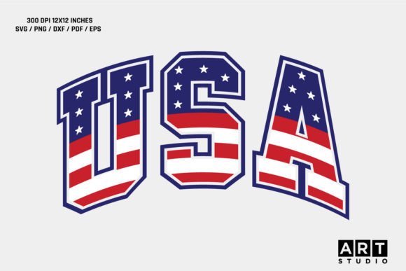 Download 4th of July USA SVG Design - July Collection
