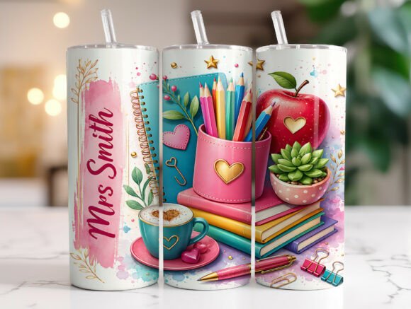 Download Teacher Tumbler Wrap PNG Sublimation - Tumbler wrap Collection
