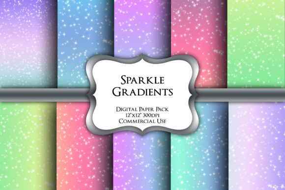 Download Sparkle Rainbows Digital Paper Pack - Rainbow Collection