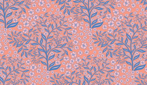 Download Floral Peach Pattern - Peach pattern Collection