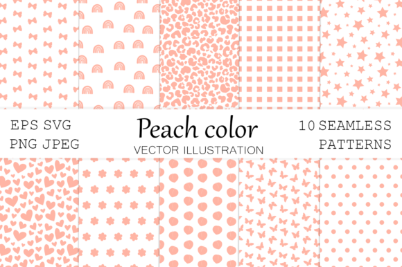 Download Peach Pattern. Rainbow Pattern. Abstract - Rainbow Collection